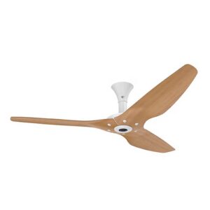 Haiku 52"/60" Outdoor Caramel Aluminium DC Fan, Short Mount White