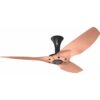 Haiku 52 LUXE Brush Copper DC Fan, Black Stem, Short Mount