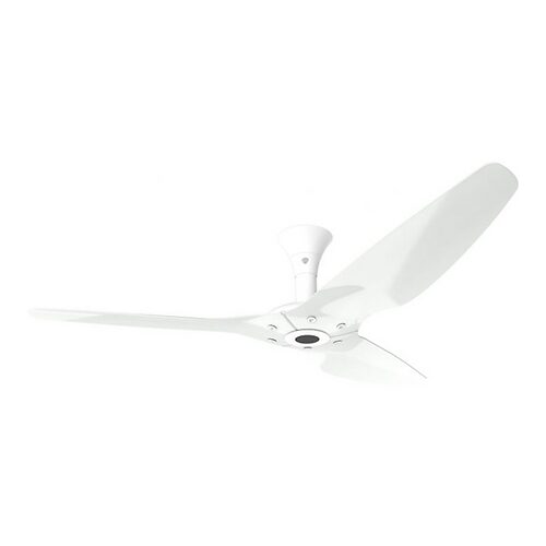Haiku 60 LUXE White DC Fan, White Stem, Short Mount